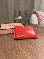 Kartenetui Acne Studios rot Leder mit Originalverpackung