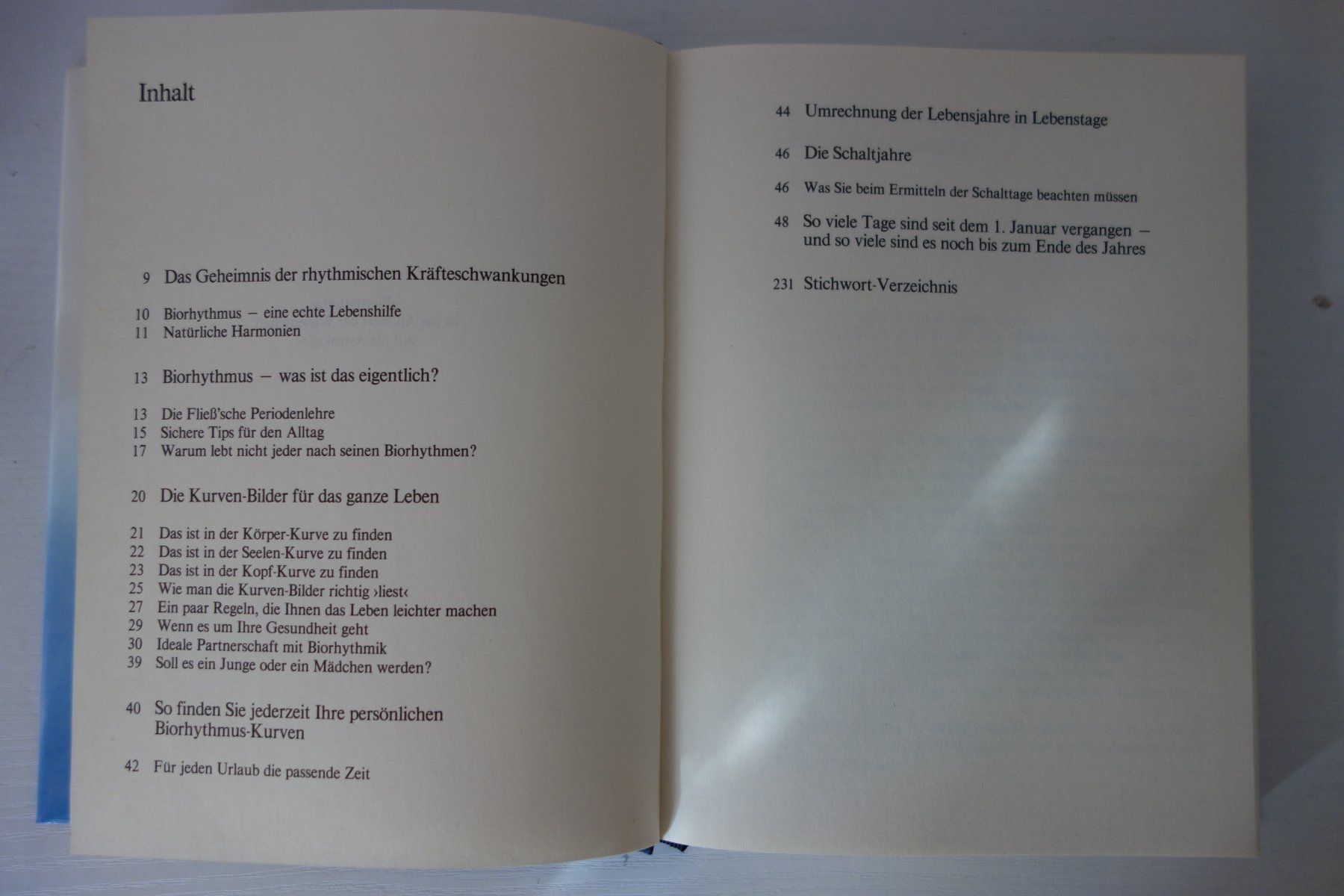 Libri: Buch: Biorythmus für das ganze Leben – Usato da Schachen b Herisau venduto da Locophon 2