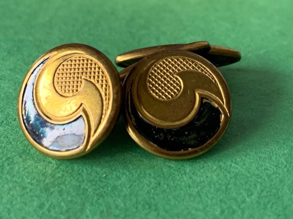Gemelli: Manchettenknöpfe golden – Usato da Dittingen venduto da Bijoubelle 2