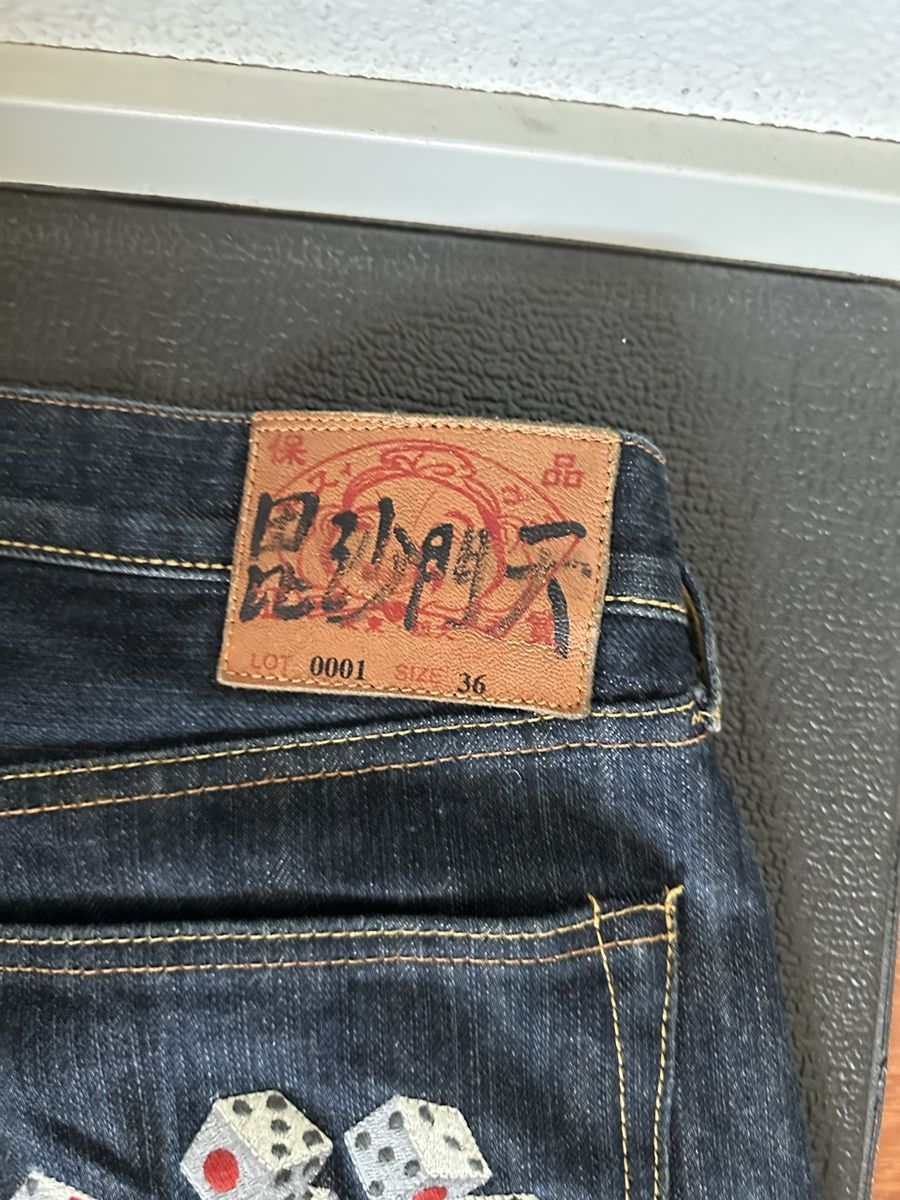 Evisu Jeans: EXTREM SELTENES Evisu "Dice Denim" / RARE Evisu Dice Denim – Usato da Thalwil venduto da bqazus 2