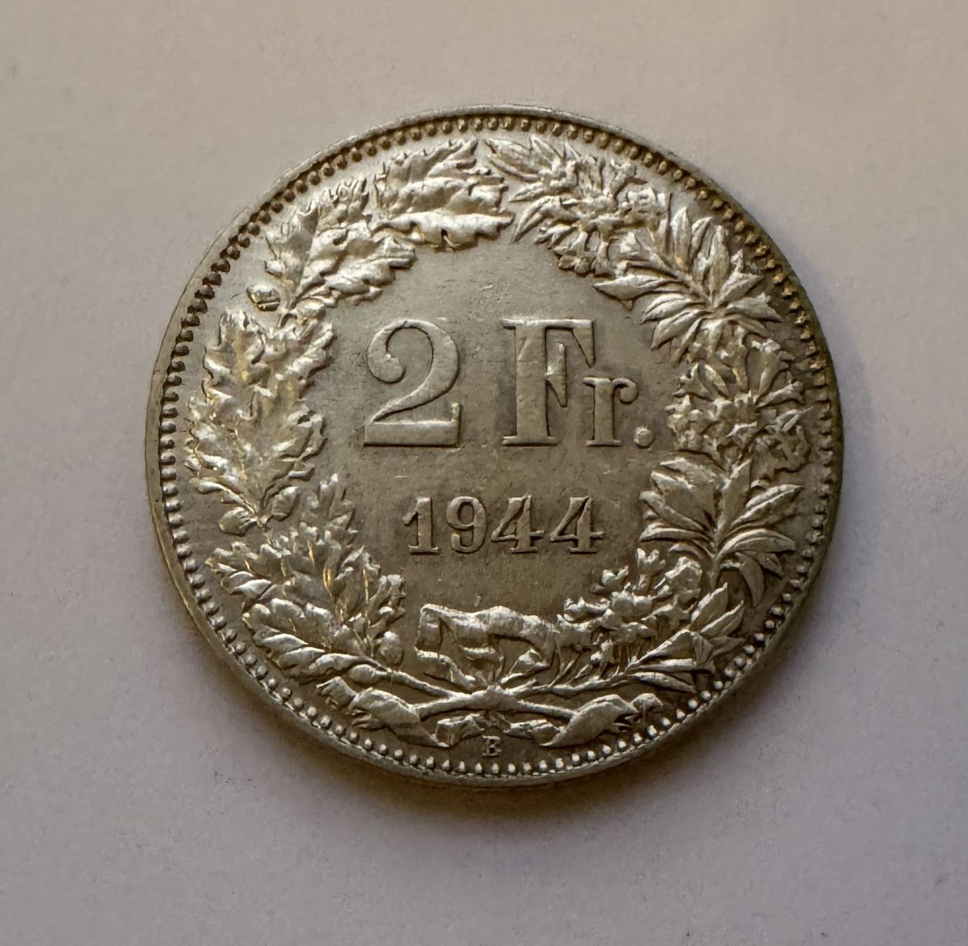 Toutes les monnaies: 1944 2 Franken Silber ab Fr. 1.- – D'occasion à Kirchberg SG par Zenhad69