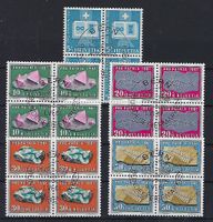1961  Patria Viererblocks gestempelt Et.   15458