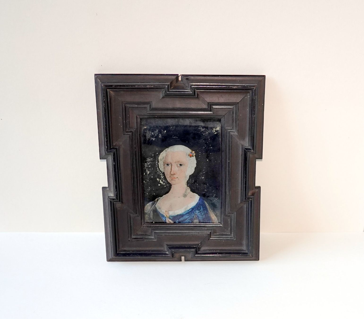 Dipinti: Damen-Portrait  Hinterglasmalerei – Usato da Brunnen venduto da brocundfloh 2