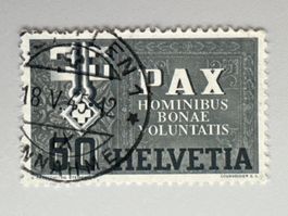 1945, Gedenkausgabe Waffenstillstand Europa, ZNr. 268 geste.