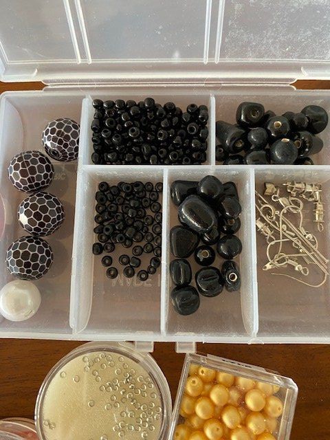Kit bricolage: Scmuckperlen Glas zum Basteln, Sammlung – Usato da Edlibach venduto da Arnoldotto 2