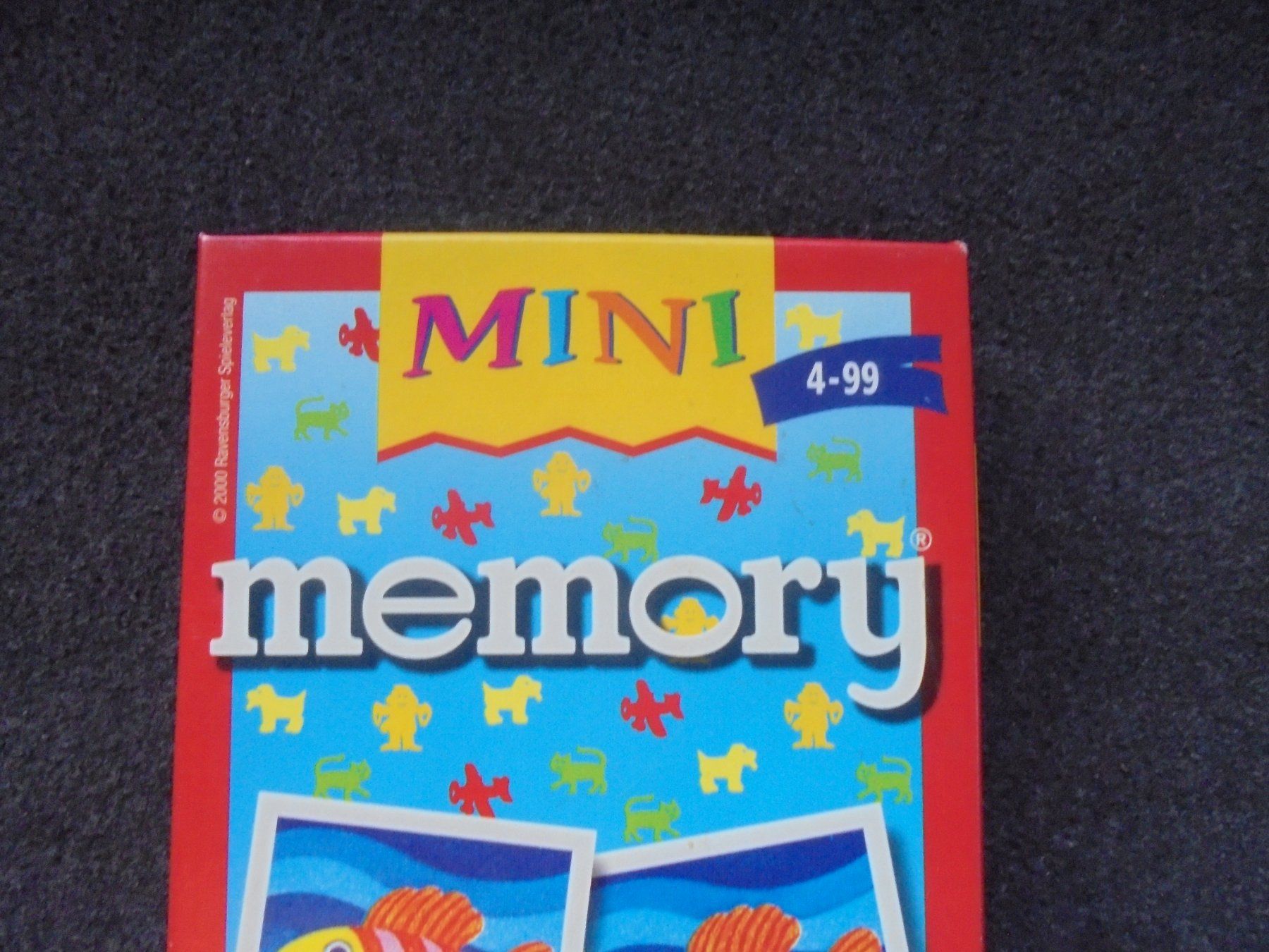 Ravensburger Spiele: Ravensburger Mini Memory Spiel 4-99 Jahre, komplett – Gebraucht aus Rüschegg-Heubach von Ofen111 2