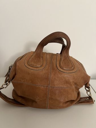 Givenchy Nightingale Leather Beige Vintage