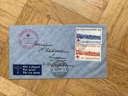 1939, 75. Jahre Rotes Kreuz. Luftpost