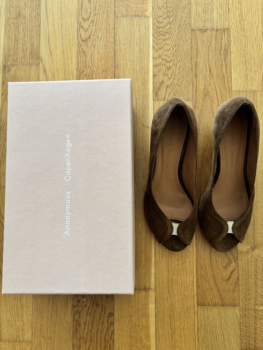Scarpe da donna: Peeptoe Anonymous Copenhagen – Nuovo e nell'imballaggio originale da Zürich venduto da Lilyshop11