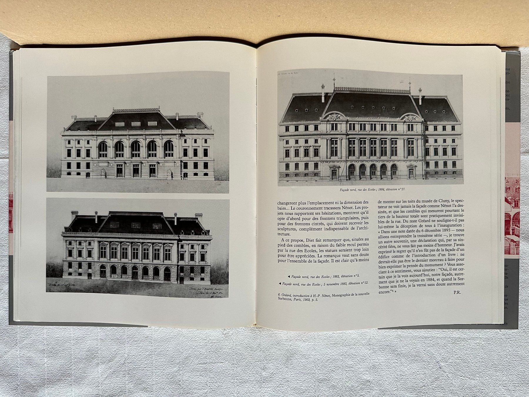 Bücher: Livre "La Sorbonne et sa reconstruction" – Gebraucht aus Ste-Croix von mjmg 5