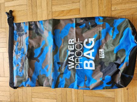 Praktischer wasserdichter Packsack, 10L - Neuwertig!