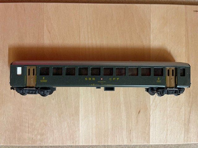 Hag Modellini di ferrovie: Hag Regionalzug Set – Usato da Hagneck venduto da wrangler65 2