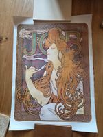 Vintage Jugendstil Poster -  JOB - F. Champenois Paris Mucha