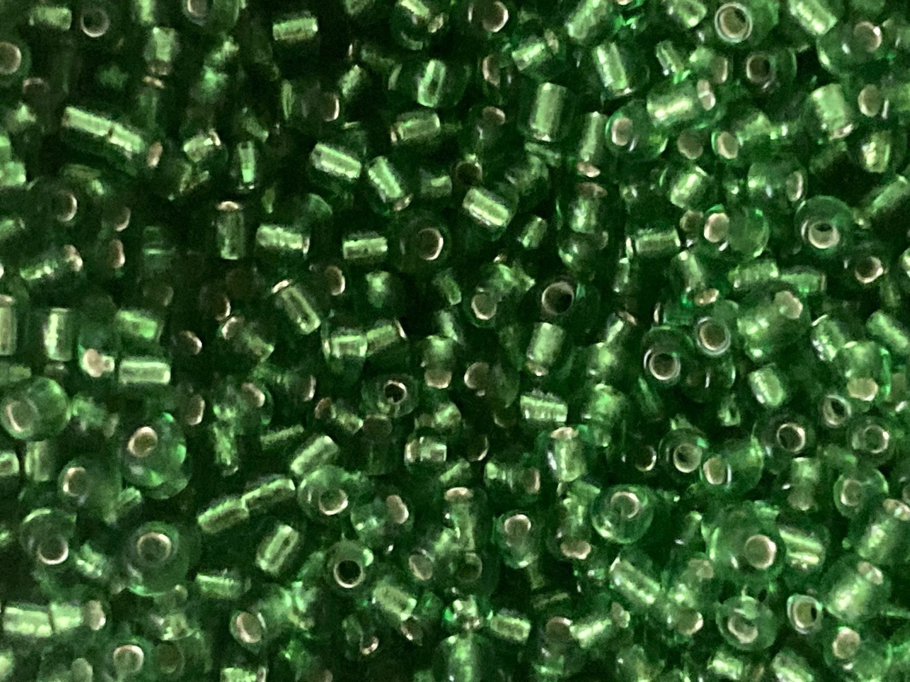Perle (finte): Rocailles Perlen GRÜN 150 g – Nuovo (secondo la descrizione) da Erlach venduto da Schaliko 1