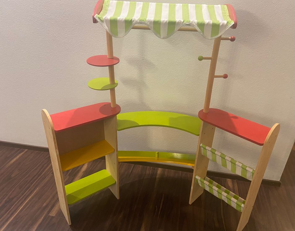 Toller Verkaufsstand für Kinder aus Holz Kaufen auf Ricardo