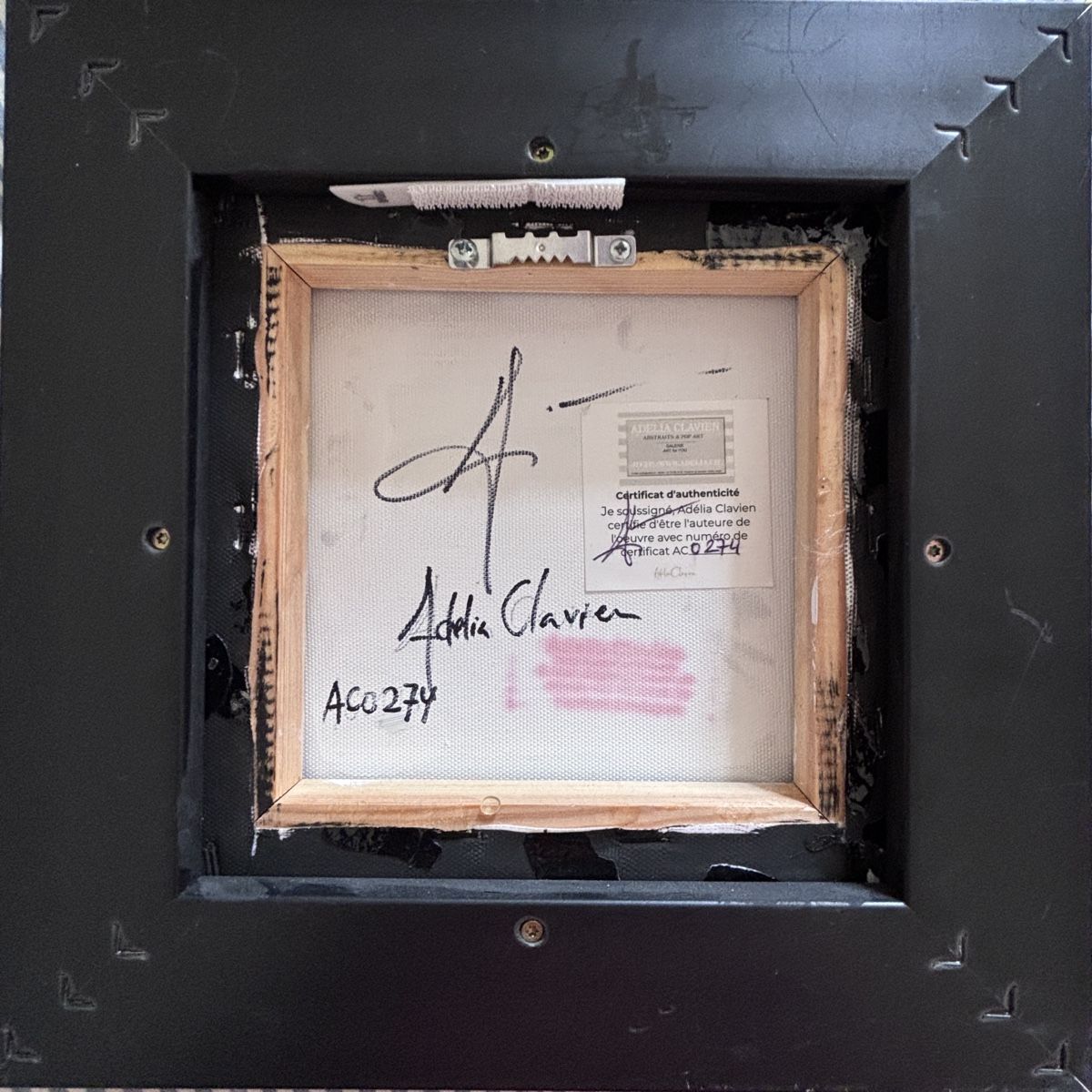 Gemälde: Tableau Michael Jackson artiste suisse certificat  – Neu (gemäss Beschreibung) aus Lausanne von SandrineJavelot 2