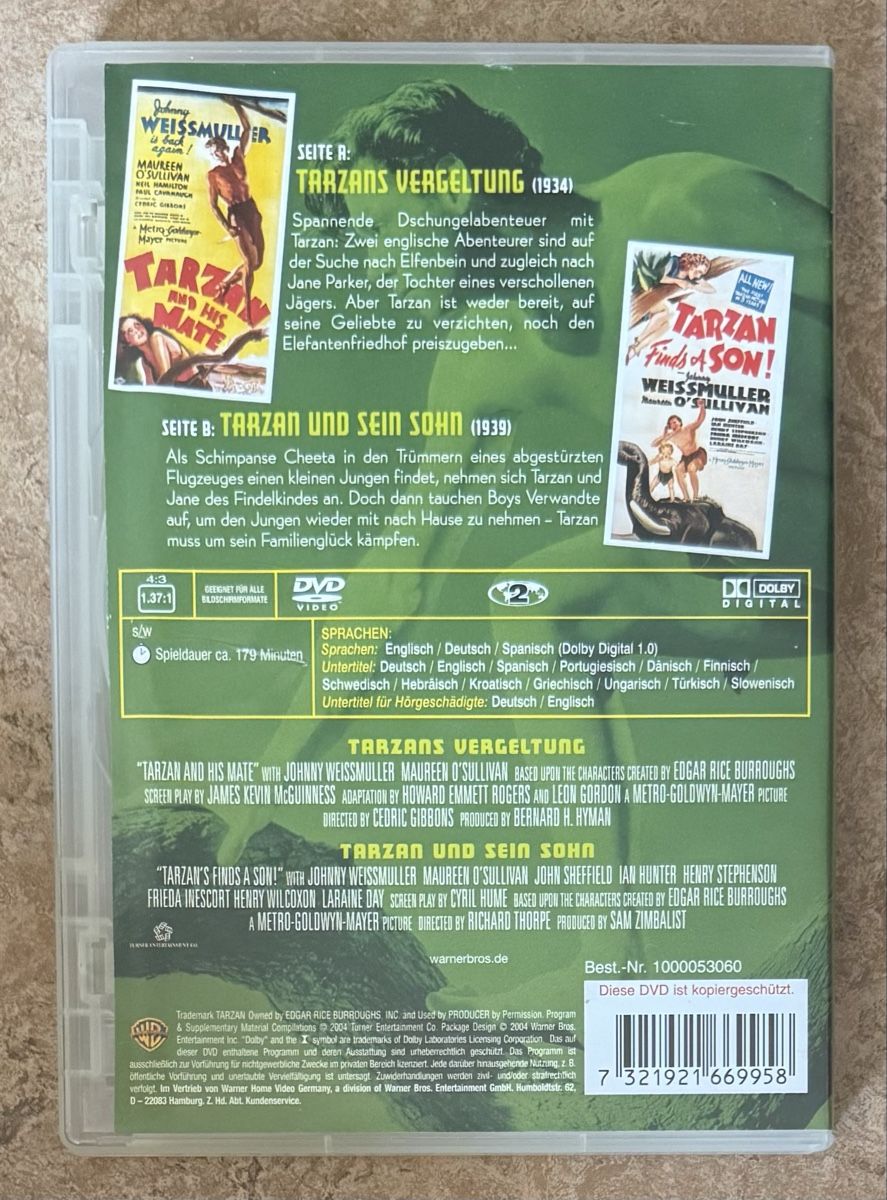 Tous les DVDs: TARZAN  – Neuf (Voir description) à Dietikon par AndreaSch01 1