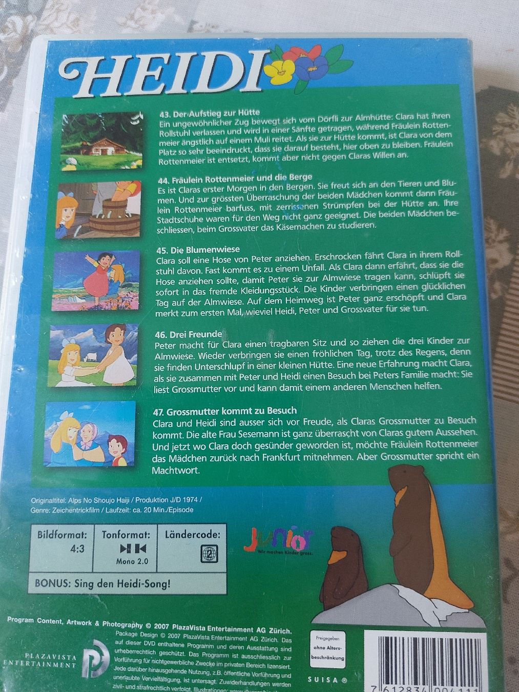 Tutti i DVDs: junior Colektion Heidi – Usato da Landquart venduto da Cedes 2