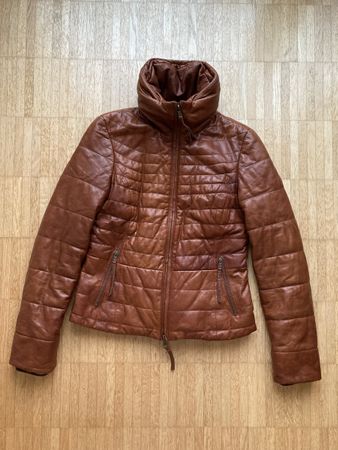 MANEBO Lederjacke Damen, Grösse 38