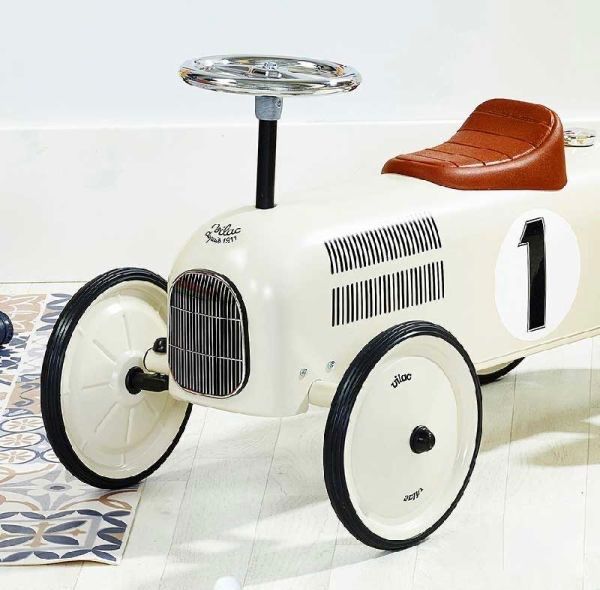 Vilac Veicoli per bambini: Vilac Vintage Rutschauto cremefarben – Nuovo e nell'imballaggio originale da Basel venduto da Seifehuesli 2
