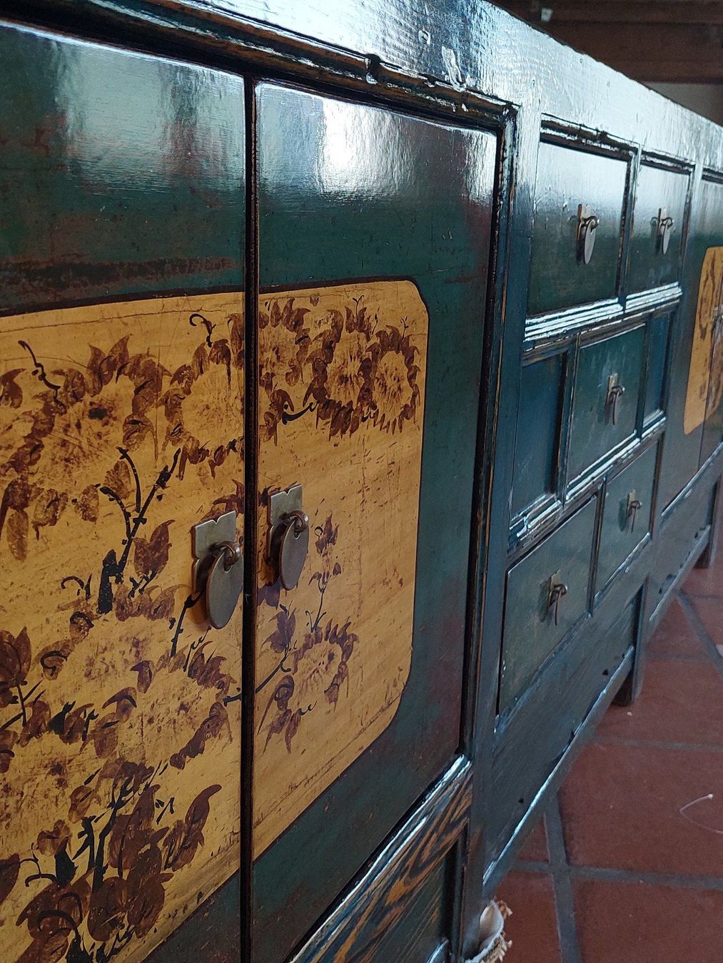 Cassettiere: Sideboard Vintage blau – Nuovo (secondo la descrizione) da Cham venduto da mjg1901 4