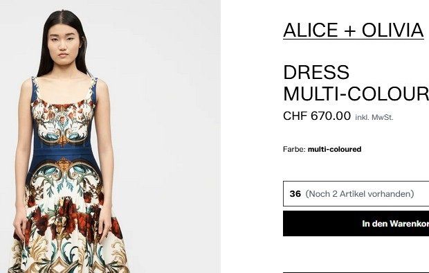 Vestiti: Alice + Olivia Kleid / Robe 2 (S) – Usato da Collonges venduto da Auganien 8