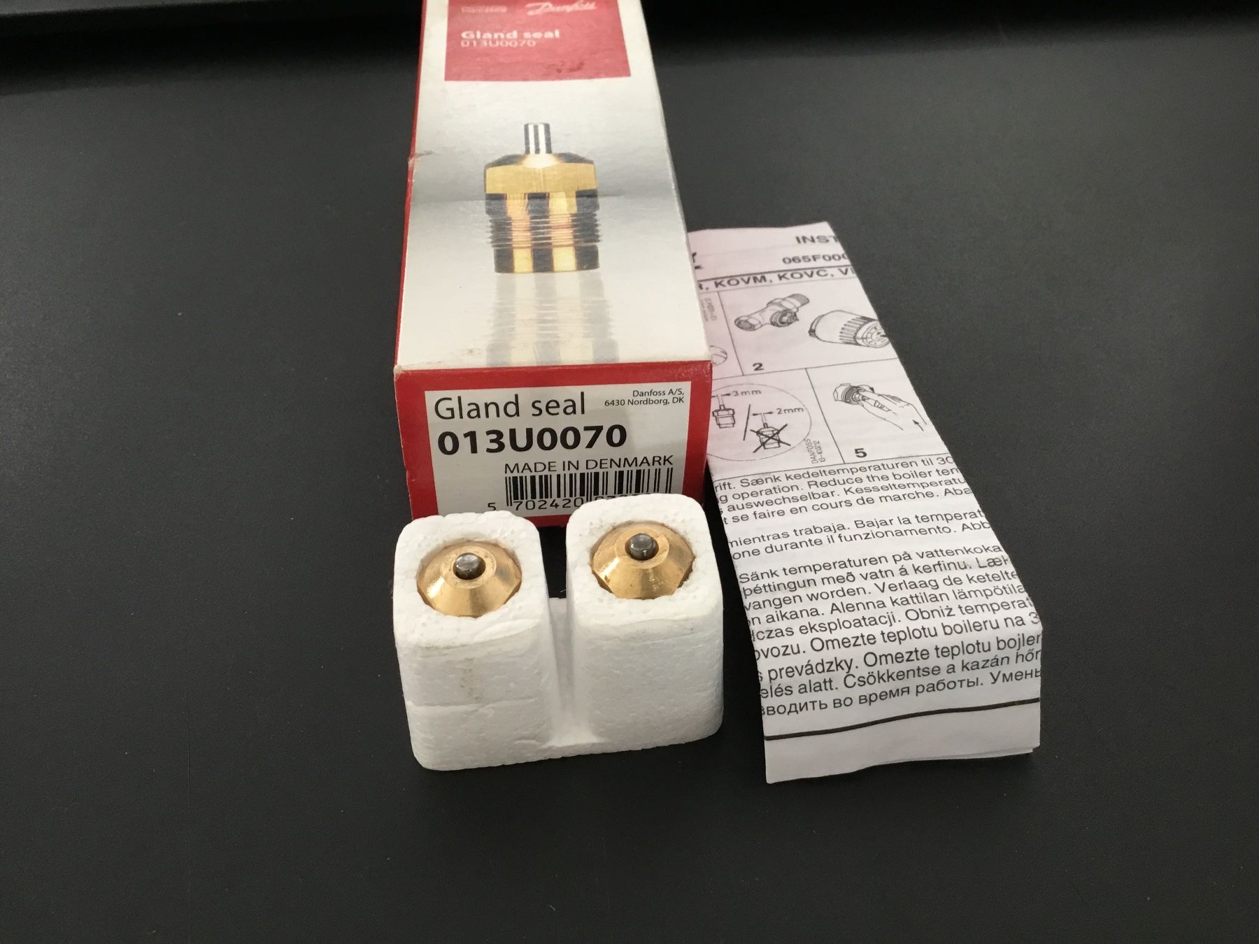 Danfoss Messen: 2 Stopfbuchse zu RA/V und RA/ VL Danfoss Ventilen – Neu und originalverpackt aus St. Margrethen SG von alfapeugeot10 3