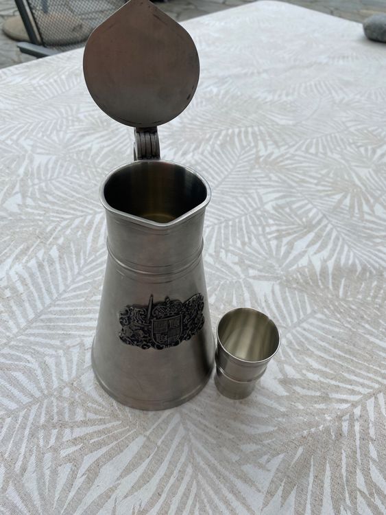Calice En Étain Celtique 370ml - Finition Satinée, Fait Main En Angleterre