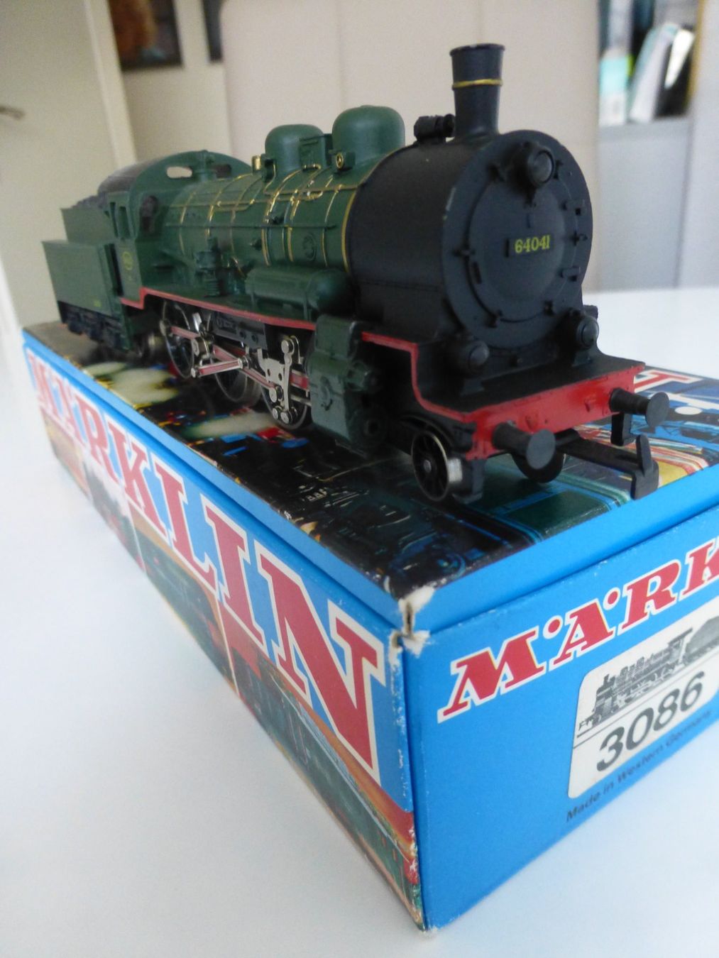 Märklin Modellini di ferrovie: Märklin 3086, BR der SNCB, NEU – Nuovo e nell'imballaggio originale da Au ZH venduto da vzwallo06