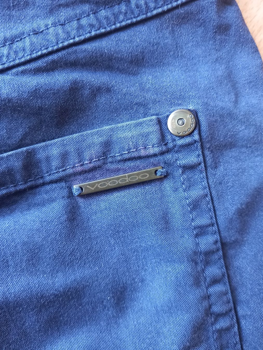 Röcke: Jupe bleu en coton VOODOO Taille 40 – Gebraucht aus Faoug von per_kp6r 3
