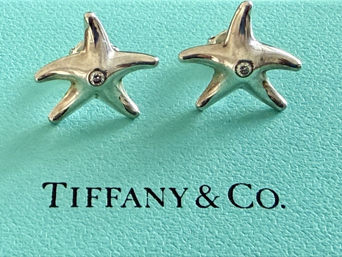 Tiffany & Co. Orecchini pendenti & Orecchini a lobo: Tiffany & Co. Seestern Ohrringe – Usato da Neerach venduto da Rosapfeffer 3