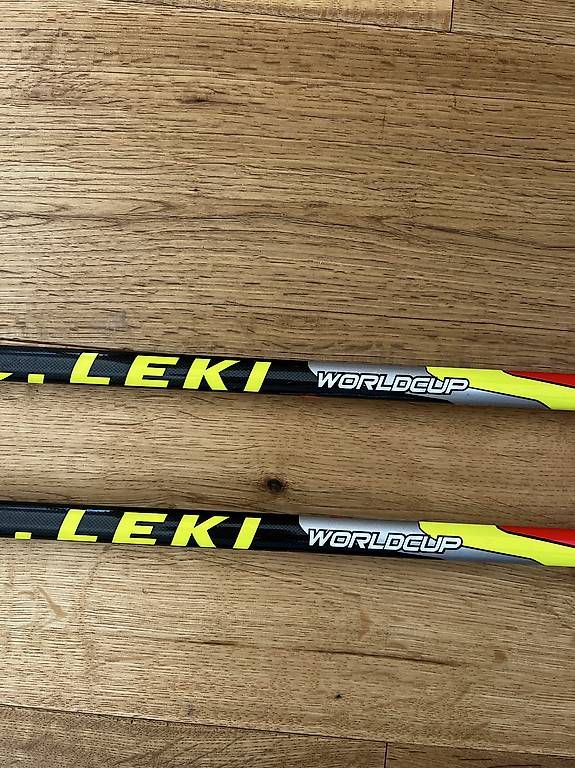 Leki Bastoncini da sci: Les bâtons LEKI 105cm-42 – Usato da Lens venduto da bluemarine01 1
