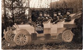 Ansichtskarte Militär Auto 1913