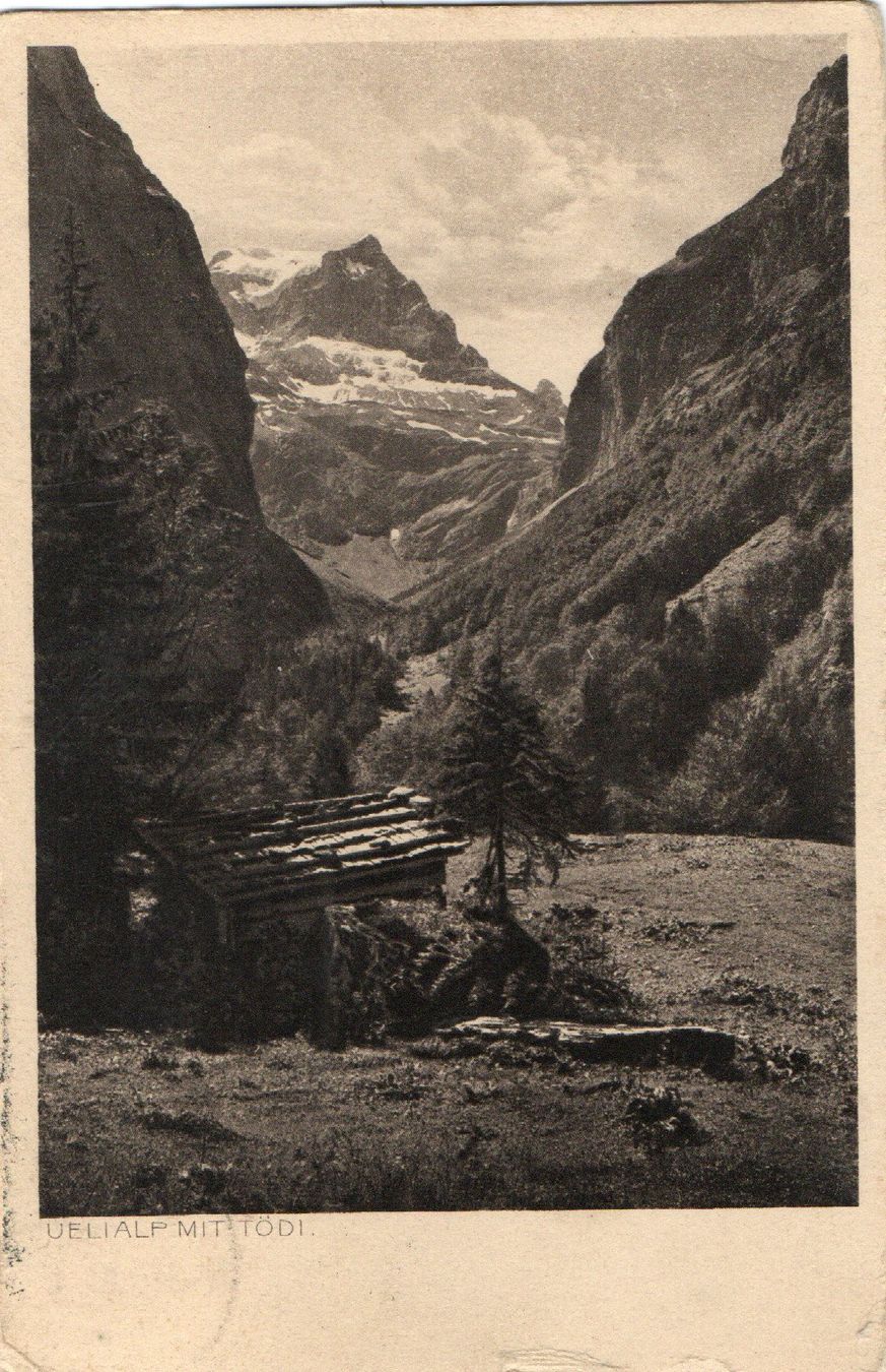Cartes postales: Uelialp mit Tödi – D'occasion à Melano par pisonsdro