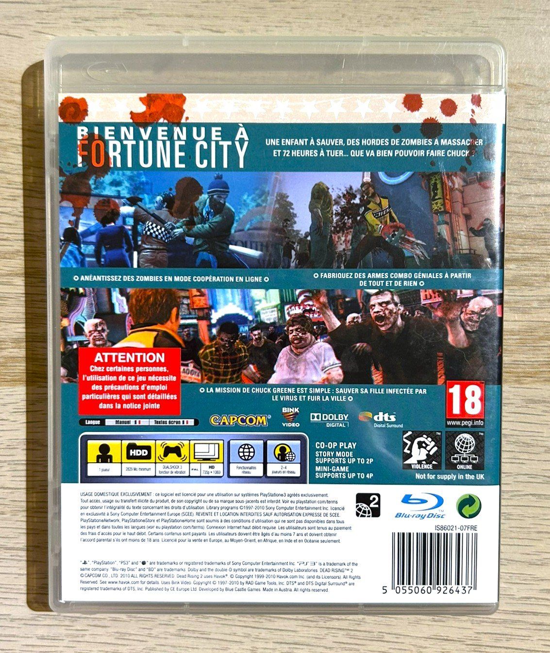 Capcom Giochi: Dead Rising 2 PS3 – Usato da St. Gallen venduto da Alpine.Arcade 1