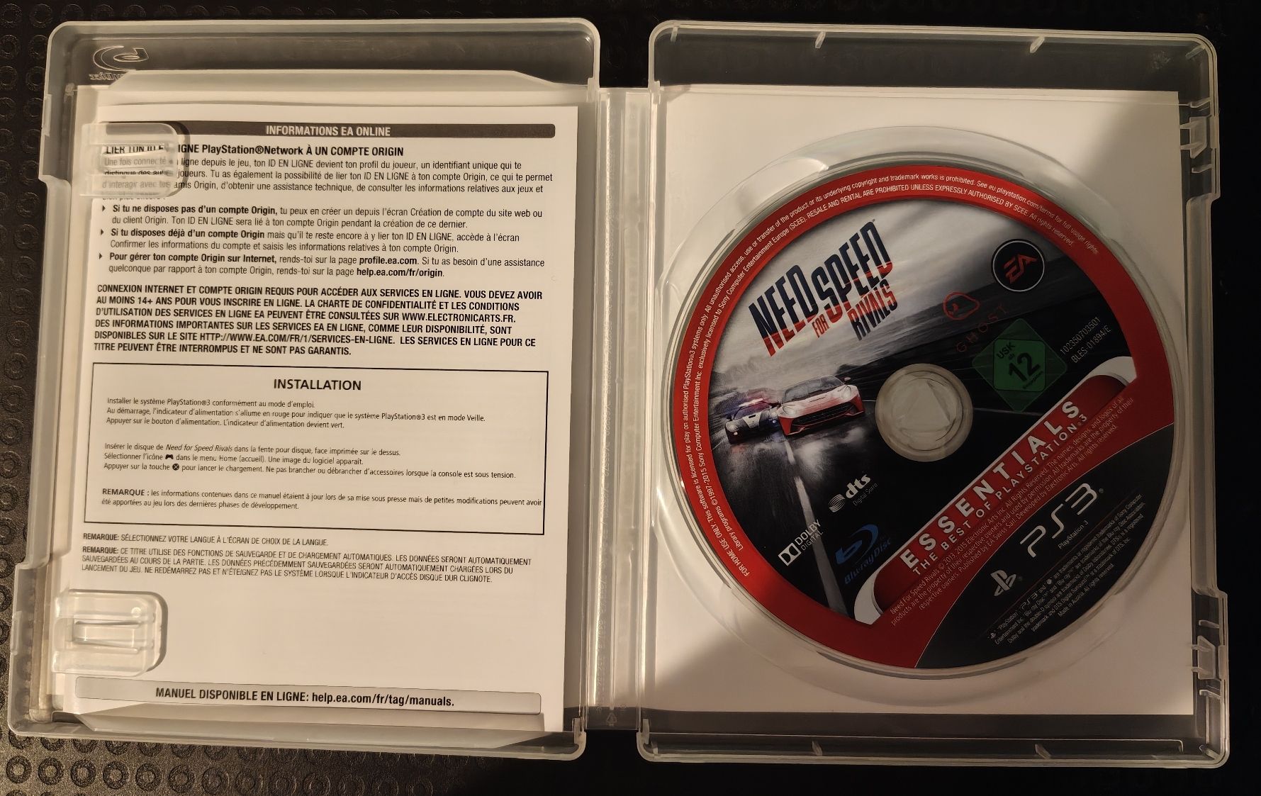 Sony Jeux: NEED FOR SPEED RIVALS PS3 – D'occasion à Grand-Lancy par Pingpong2005 2