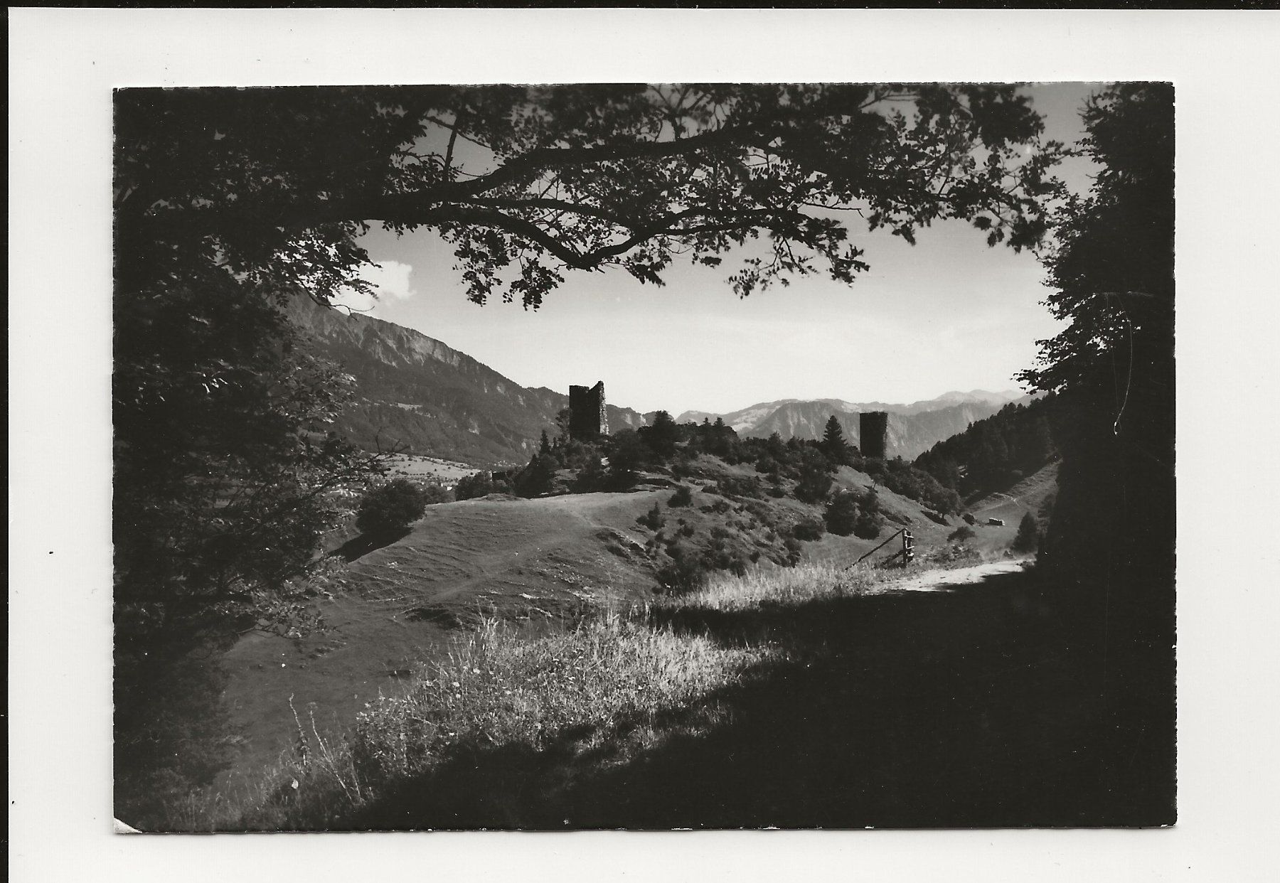 Cartoline postali: AK 1966 Ruine Freudenberg Bad Ragaz – Usato da Greifensee venduto da 315WDO
