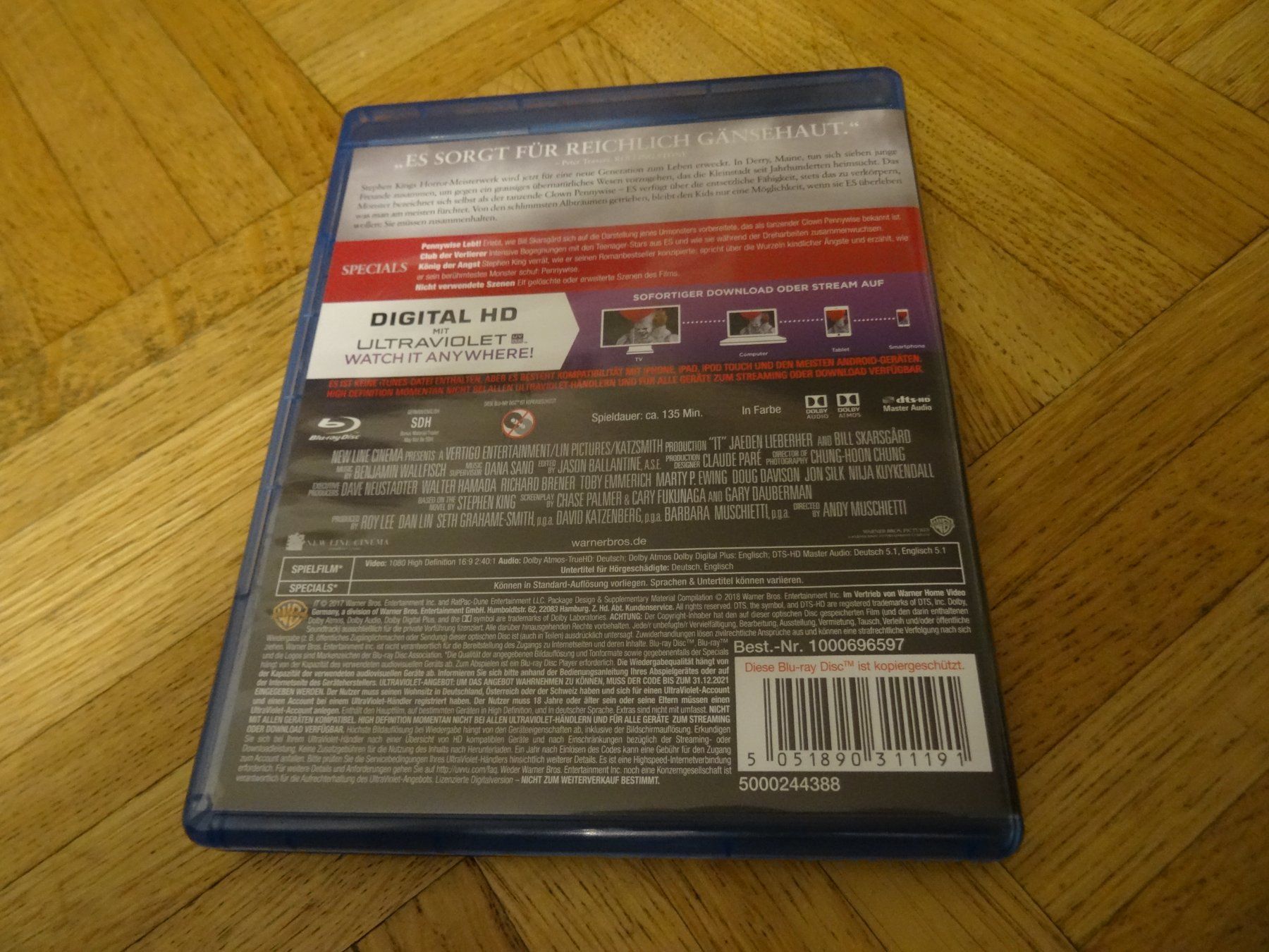 Tutti i DVDs: Stephen King ES BLU-RAY – Usato da Olten venduto da Disc-Verkauf 2