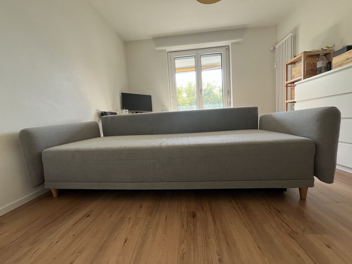 Sofas: Schlafsofa Sofa mit Stauraum 90x160 – Neu (gemäss Beschreibung) aus Baar von emti87 1