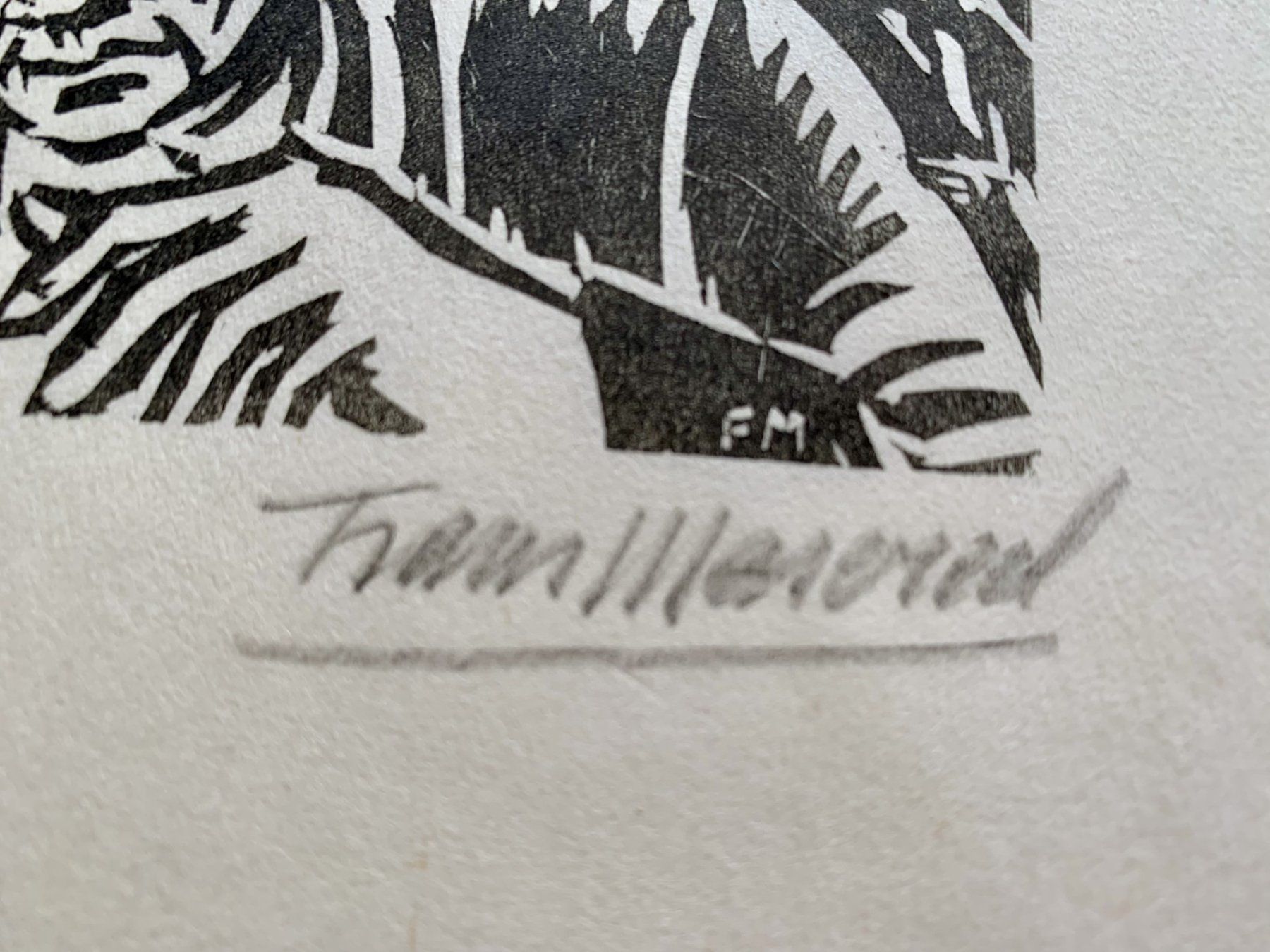 Xilografie: Frans Masereel, signierter Holzschnitt – Usato da Regensdorf venduto da JoergR 2