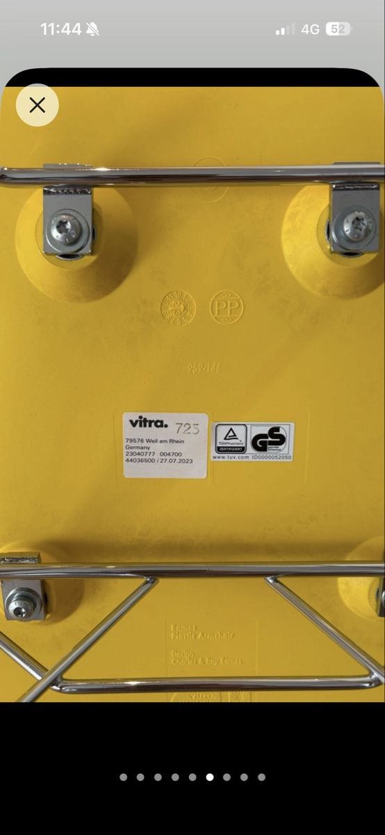 Vitra Stühle: Vitra Eames Plastic Armchair RAR – Gebraucht aus Winterthur von sansanmann 4