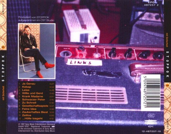 CD: CD Stoppok - Mit Sicherheit (1997) – Usato da Möriken AG venduto da mineralia 1