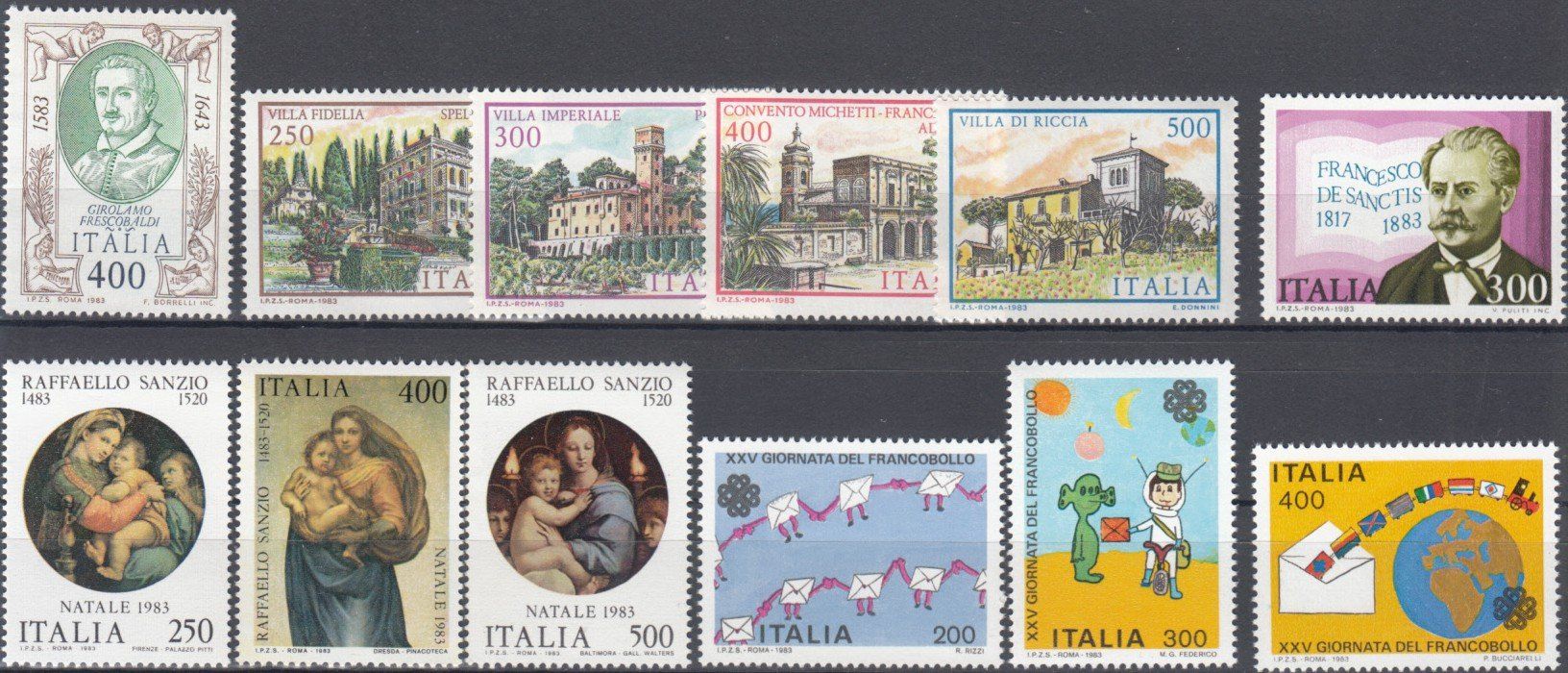 Tous les timbres: Italien 1983 postfrisch – D'occasion à Bürglen TG par StampGraf 3