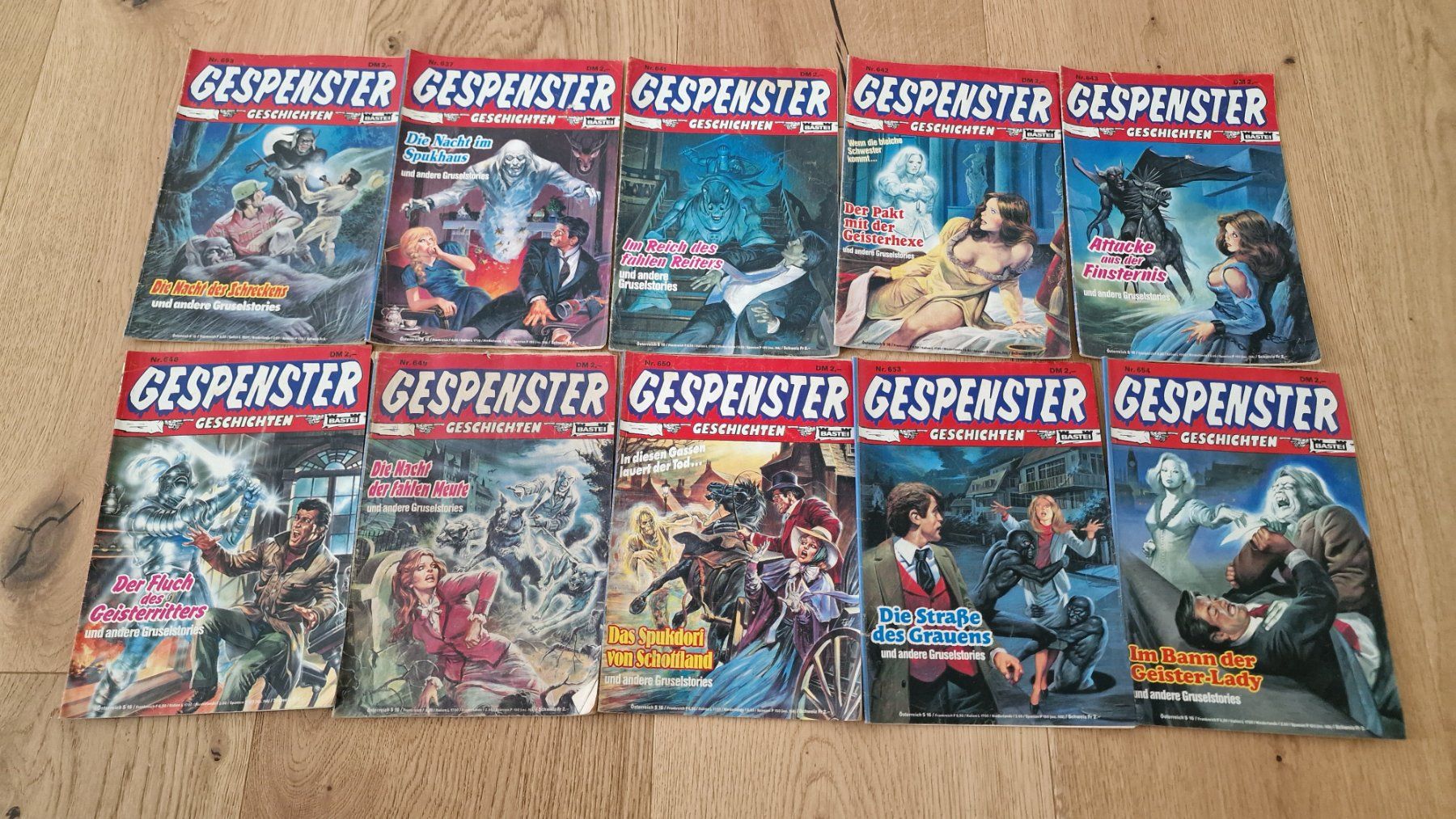 Fumetti: 10 Gespenster Geschichten Comics – Usato da Haag (Rheintal) venduto da tw01