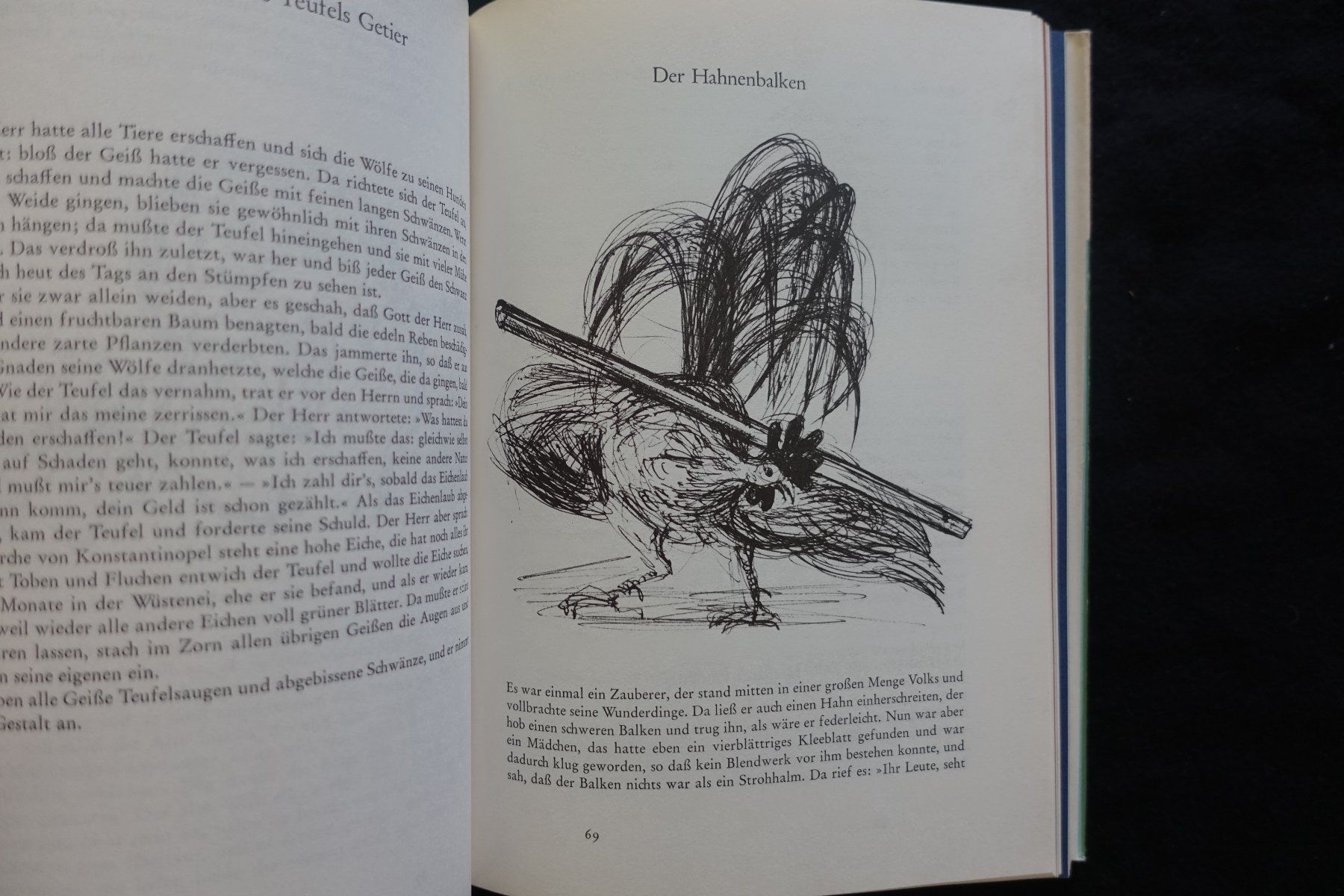 Libri: Grimms Märchen 3, Ill.Gerhard Oberländer, Ellermann, 1961 – Usato da Gutenswil venduto da Optico 6