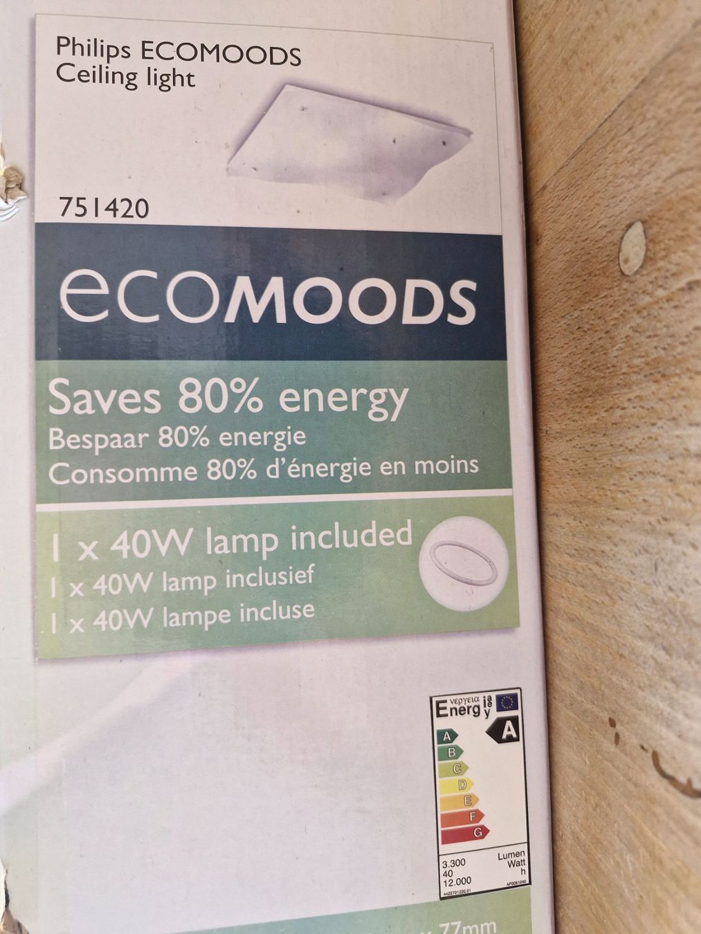 Philips Lampadari & plafoniere: Philips ECOMOODS Deckenleuchte, 40W – Usato da Wiesendangen venduto da enbtracked 5