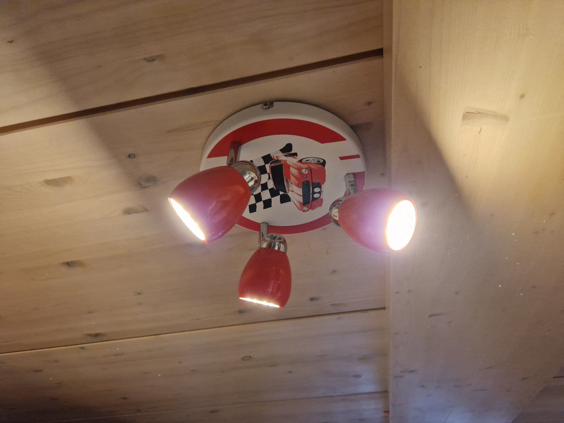 Lampadari & plafoniere: Deckenlampe mit Auto-Motiv, 3-flammig – Usato da Trachslau venduto da schumannmario 1