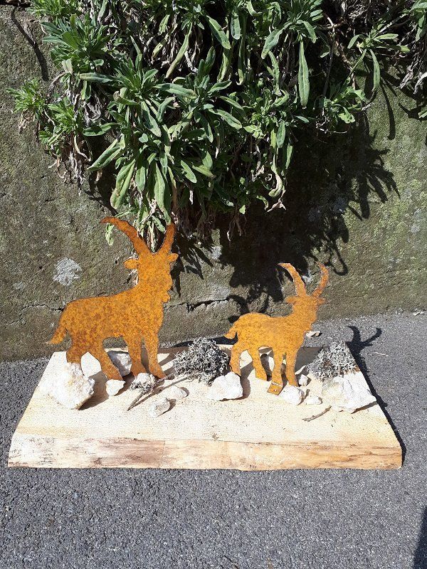 Figuren: Steinböcke – Neu (gemäss Beschreibung) aus Lohn SH von Zwierbel