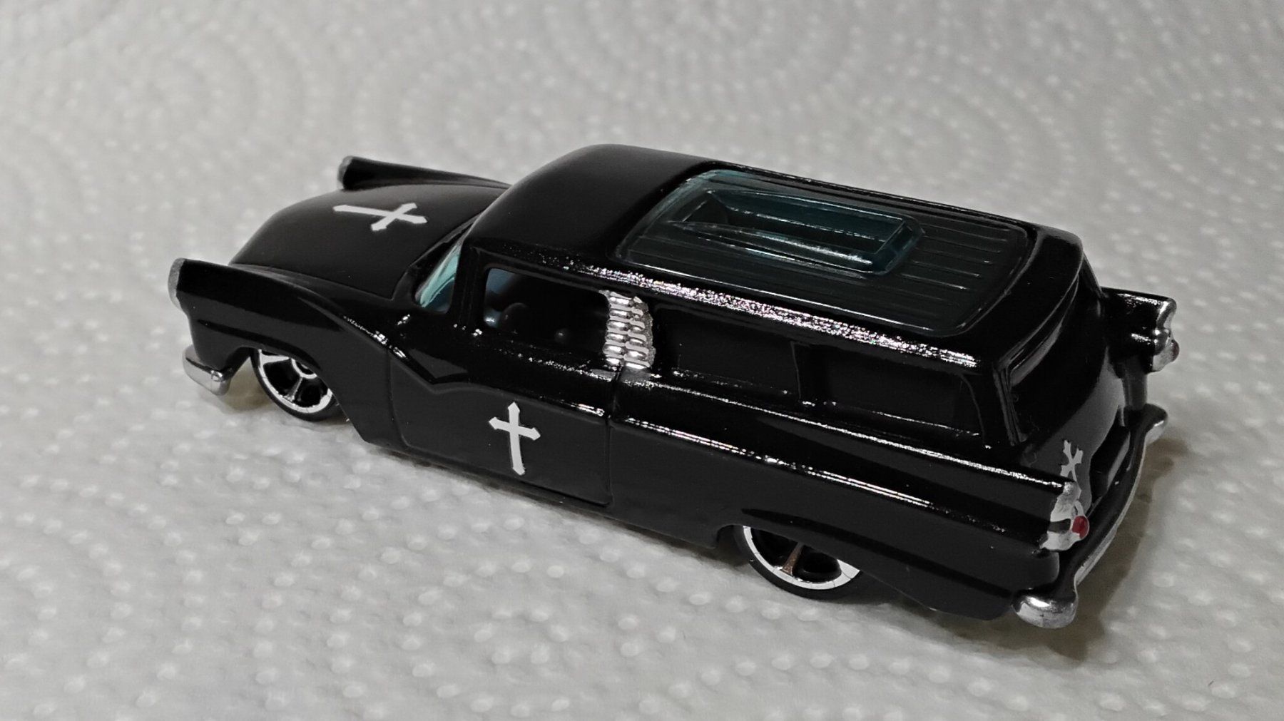 Modellautos: Leichenwagen/ hearse, Gothic, 1/64 Unikat Modell – Neu (gemäss Beschreibung) aus Pfyn von Wildwilli 1