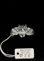 Vintage Ring Styl Native "Silberne Eule"  925 Silber